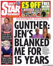 Daily Star Sunday () Newspaper Front Page for 29 September 2019