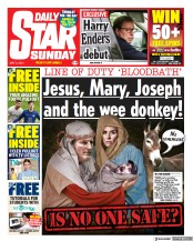 Daily Star Sunday () Newspaper Front Page for 2 May 2021