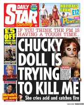 Daily Star Sunday () Newspaper Front Page for 30 January 2022