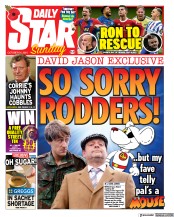 Daily Star Sunday () Newspaper Front Page for 31 October 2021