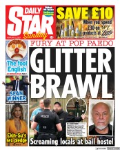 Daily Star Sunday () Newspaper Front Page for 5 February 2023
