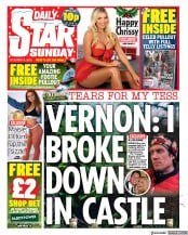 Daily Star Sunday () Newspaper Front Page for 6 December 2020