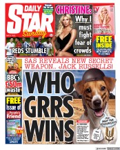Daily Star Sunday () Newspaper Front Page for 8 May 2022