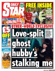 Daily Star Sunday () Newspaper Front Page for 9 April 2023