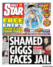 Daily Star Sunday () Newspaper Front Page for 11 June 2011