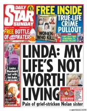 Daily Star Sunday () Newspaper Front Page for 19 January 2014
