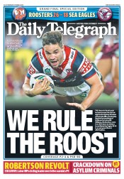 Daily Telegraph (Australia) Newspaper Front Page for 7 October 2013