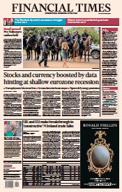 Financial Times () Newspaper Front Page for 10 January 2023