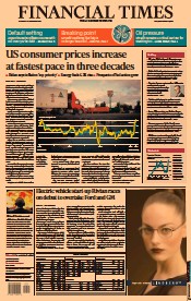 Financial Times () Newspaper Front Page for 11 November 2021