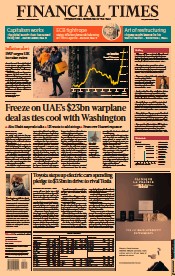 Financial Times () Newspaper Front Page for 15 December 2021