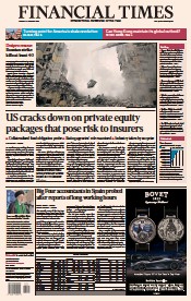 Financial Times () Newspaper Front Page for 17 January 2023