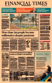 Financial Times () Newspaper Front Page for 23 June 2021