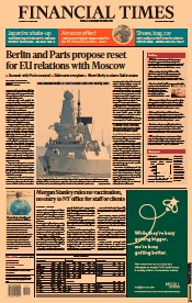 Financial Times () Newspaper Front Page for 24 June 2021
