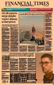 Financial Times () Newspaper Front Page for 27 October 2022