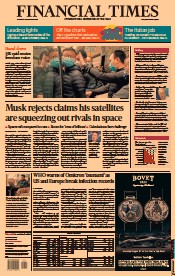 Financial Times () Newspaper Front Page for 30 December 2021