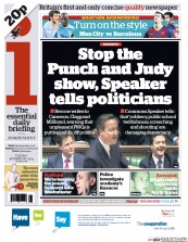 I Newspaper () Newspaper Front Page for 18 February 2014