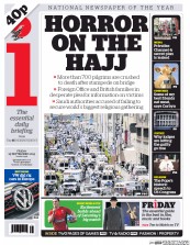 I Newspaper () Newspaper Front Page for 25 September 2015