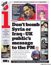 I Newspaper () Newspaper Front Page for 2 September 2014