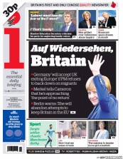 I Newspaper () Newspaper Front Page for 3 November 2014