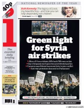 I Newspaper () Newspaper Front Page for 3 December 2015