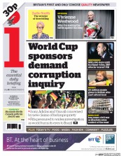 I Newspaper () Newspaper Front Page for 9 June 2014