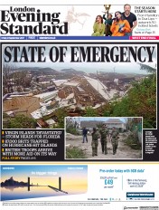London Evening Standard () Newspaper Front Page for 11 September 2017