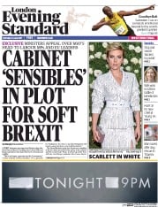 London Evening Standard () Newspaper Front Page for 13 June 2017