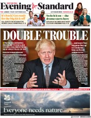 London Evening Standard () Newspaper Front Page for 14 September 2020