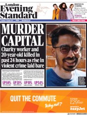 London Evening Standard () Newspaper Front Page for 18 October 2017