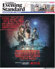 London Evening Standard () Newspaper Front Page for 1 October 2016