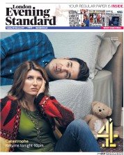 London Evening Standard () Newspaper Front Page for 1 March 2017