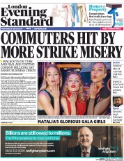 London Evening Standard () Newspaper Front Page for 23 February 2017