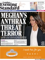 London Evening Standard () Newspaper Front Page for 23 February 2018