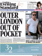 London Evening Standard () Newspaper Front Page for 27 October 2017