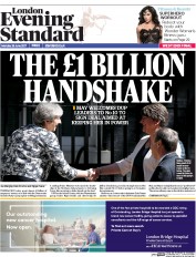 London Evening Standard () Newspaper Front Page for 27 June 2017