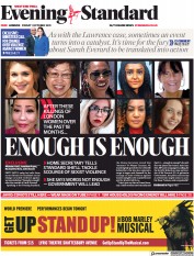 London Evening Standard () Newspaper Front Page for 2 October 2021