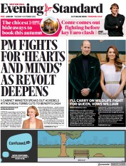 London Evening Standard () Newspaper Front Page for 5 October 2022