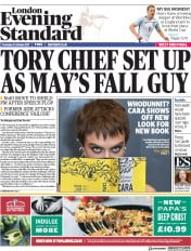 London Evening Standard () Newspaper Front Page for 6 October 2017