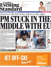London Evening Standard () Newspaper Front Page for 6 December 2017