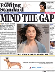 London Evening Standard () Newspaper Front Page for 7 June 2016