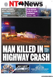 NT News (Australia) Newspaper Front Page for 12 June 2013