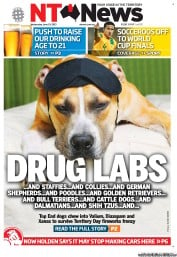 NT News (Australia) Newspaper Front Page for 18 June 2013