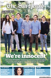 Sun Herald (Australia) Newspaper Front Page for 1 July 2012