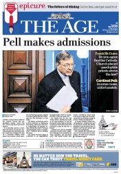 The Age (Australia) Newspaper Front Page for 28 May 2013