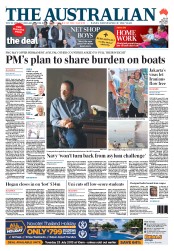 The Australian (Australia) Newspaper Front Page for 19 July 2013