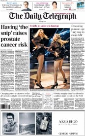 The Daily Telegraph () Newspaper Front Page for 11 July 2014