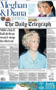 The Daily Telegraph () Newspaper Front Page for 16 February 2019