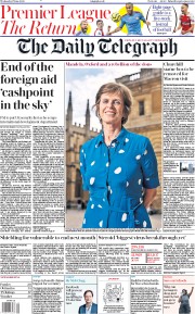 The Daily Telegraph () Newspaper Front Page for 17 June 2020