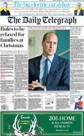 The Daily Telegraph () Newspaper Front Page for 19 November 2020