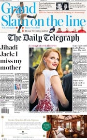 The Daily Telegraph () Newspaper Front Page for 23 February 2019